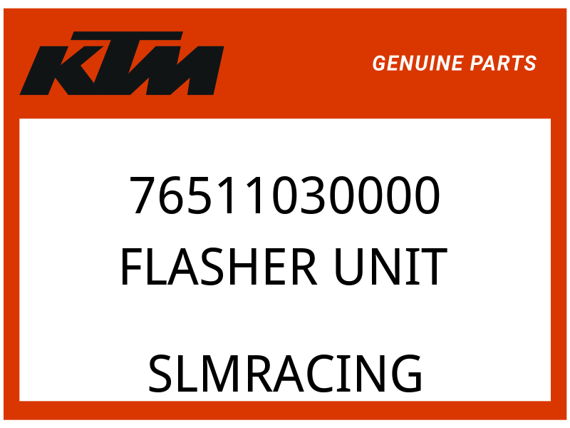 KTM OEM Part 76511030000 FLASHER UNIT
