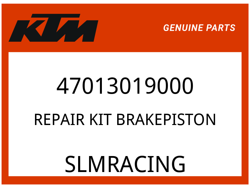 KTM OEM Part 47013019000 REPAIR KIT BRAKEPISTON