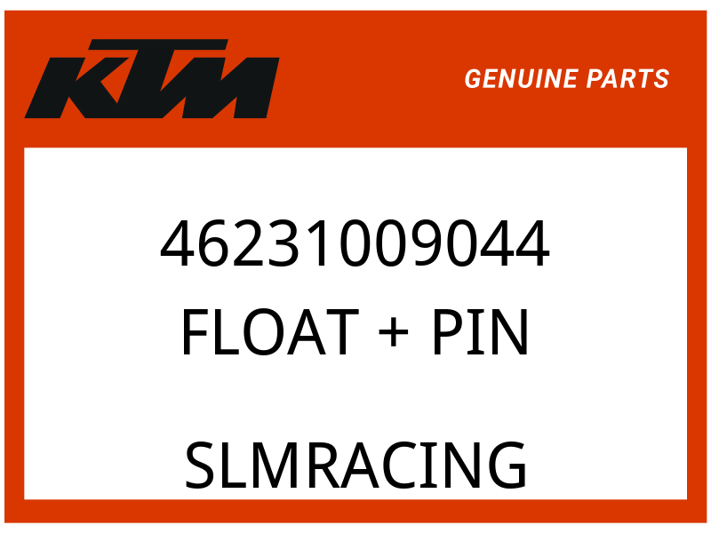 KTM OEM Part 46231009044 FLOAT + PIN