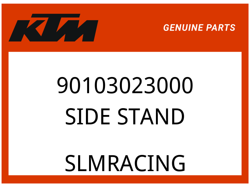 KTM OEM Part 90103023000 SIDE STAND