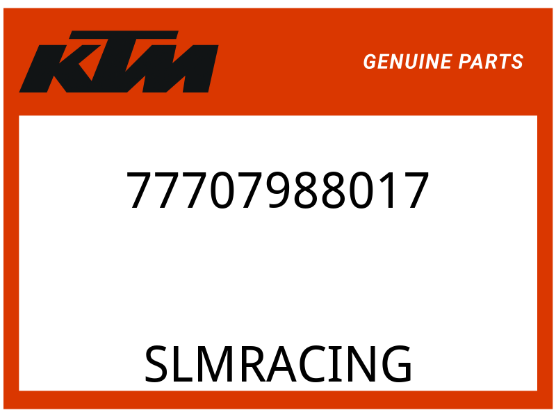 KTM OEM Part 77707988017 FUEL CONNECTOR CPL.