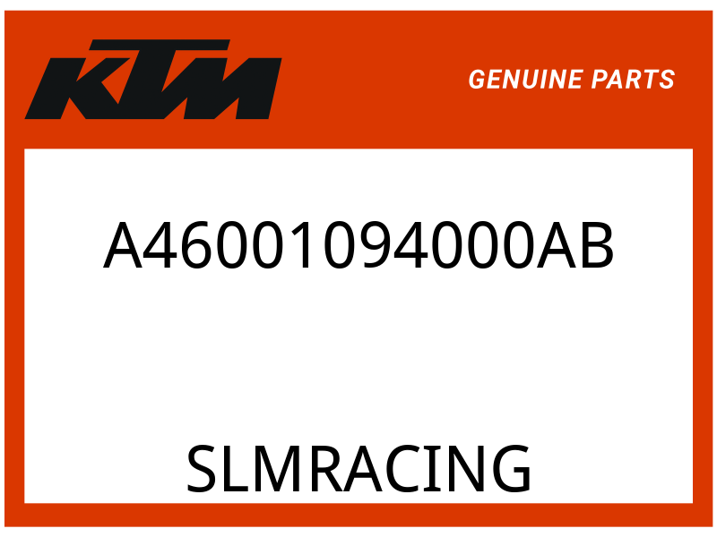 KTM OEM Part A46001094000AB fork protection kit
